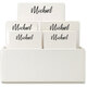 Veranda Notepad Collection in White Holder Image 2 of 2